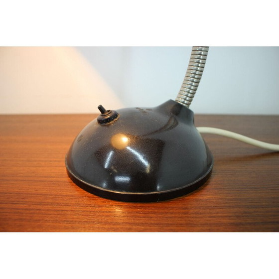 Image 1 of Mid-century vintage adjustable bakelite table lamp by Eric Kirkman Cole, Czechoslovakia 1950