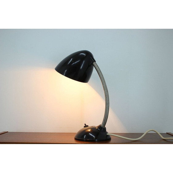 Image 1 of Mid-century vintage adjustable bakelite table lamp by Eric Kirkman Cole, Czechoslovakia 1950