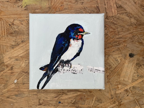 Image 1 of Portrait Of Swallow