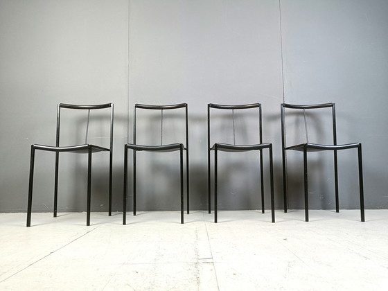 Image 1 of 4 Chairs By Zeus Noto Maurizio Peregalli Millepunte, 1985