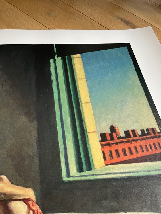 Image 1 of Edward Hopper (1882-1967), Morgensonne, 1952, Museo de Arte de Columbus, Ohio, impreso en Bélgica