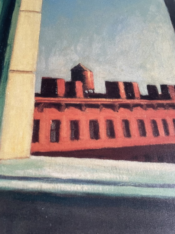 Image 1 of Edward Hopper (1882-1967), Morgensonne, 1952, Museo de Arte de Columbus, Ohio, impreso en Bélgica