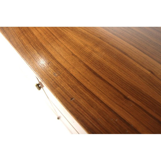 Image 1 of Cassettiera vintage in teak e vetro, Svezia 1960