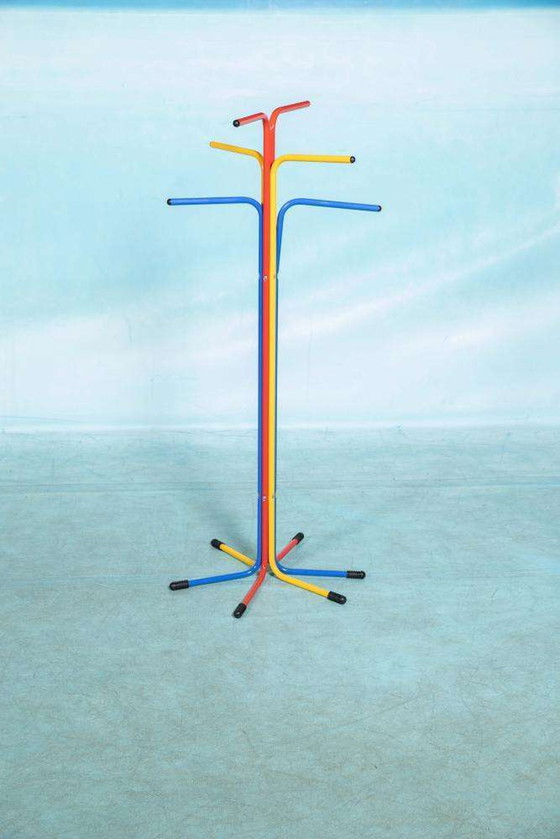 Image 1 of Porte-manteau style Memphis des années 1980, vintage Ikea