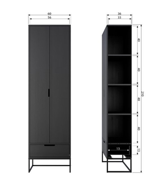 Woood Tall Cabinet Silas