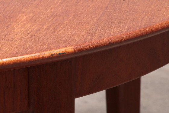 Image 1 of Teak Dining Table From The 1960S By Henning Kjærnulf Model 62