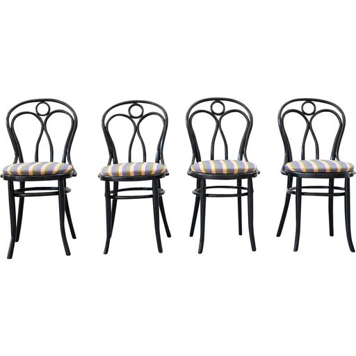 Vintage chairs by Thonet, 1950