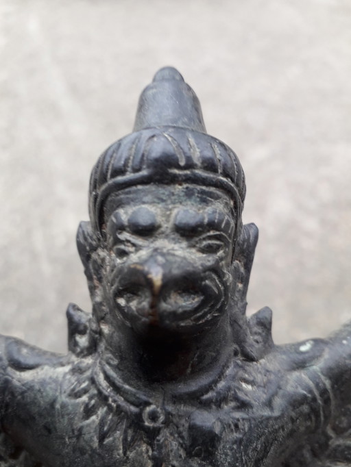 Garuda or Garoeda figurine bronze 16 cm high