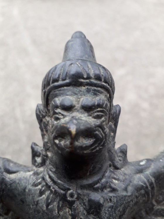 Image 1 of Garuda or Garoeda figurine bronze 16 cm high