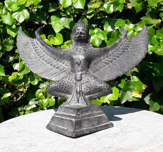 Image 1 of Figurine Garuda ou Garoeda bronze 16 cm de haut