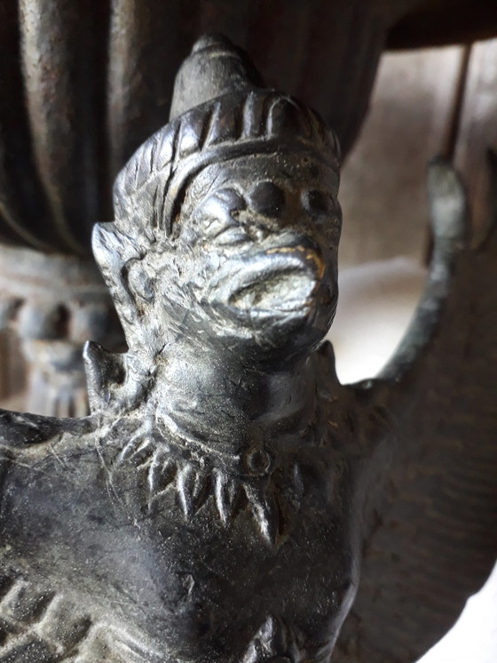 Image 1 of Figurine Garuda ou Garoeda bronze 16 cm de haut