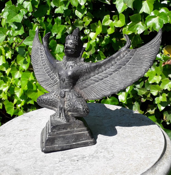 Image 1 of Garuda or Garoeda figurine bronze 16 cm high