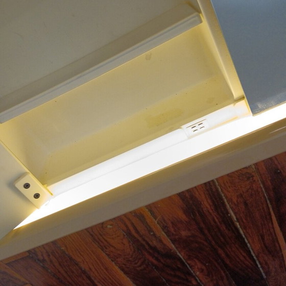 Image 1 of Vintage triptych bathroom mirror with modular storage by Allibert, France 1970