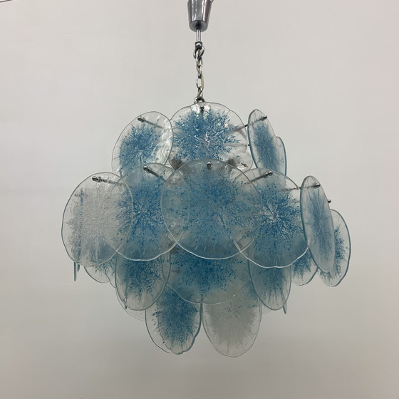 Image 1 of Vistosi Disc Chandelier - 1970s