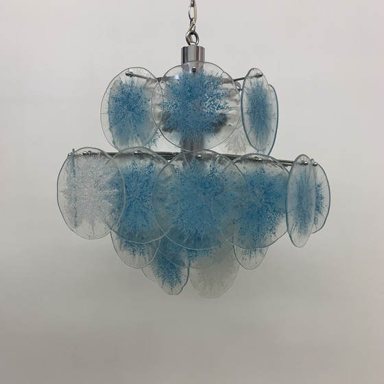 Image 1 of Vistosi Disc Chandelier - 1970s