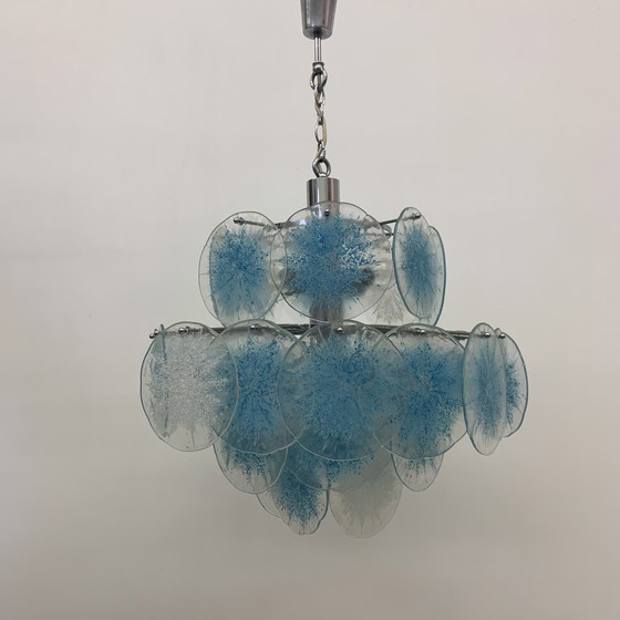 Image 1 of Vistosi Disc Chandelier - 1970s