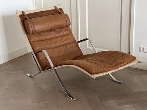 Image 1 of Chaise longue Fabricius Kastholm FK87 'Grasshopper' (sauterelle)