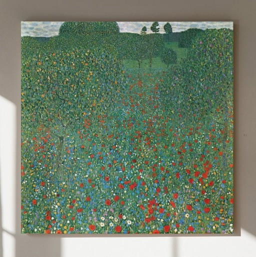 Gustav Klimt - Poppy Field