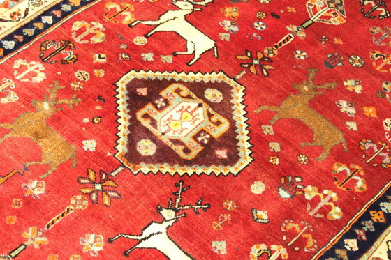 Image 1 of Original Persian Rug Nomadic & Village Rug Shiraz 174 X 115 Cm Top Condition