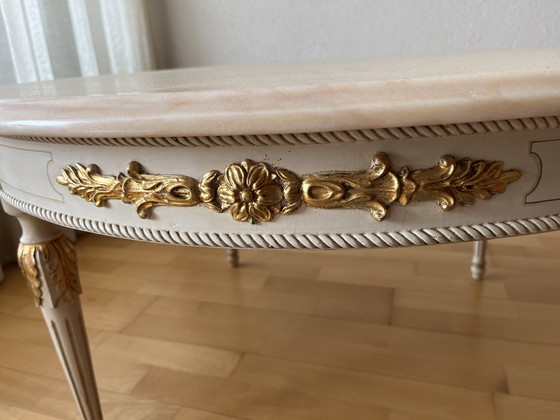 Image 1 of Coffee Table With Marble Top