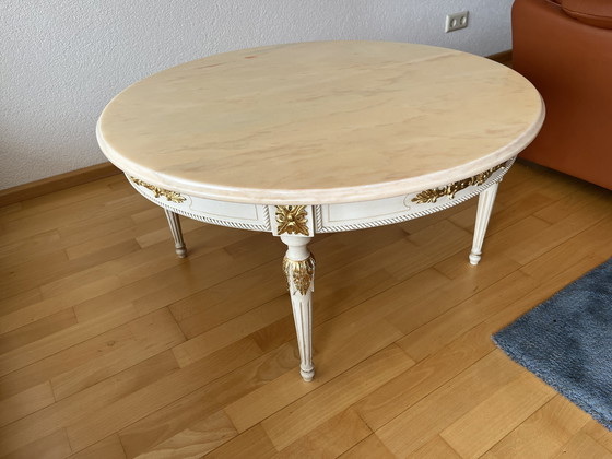 Image 1 of Coffee Table With Marble Top