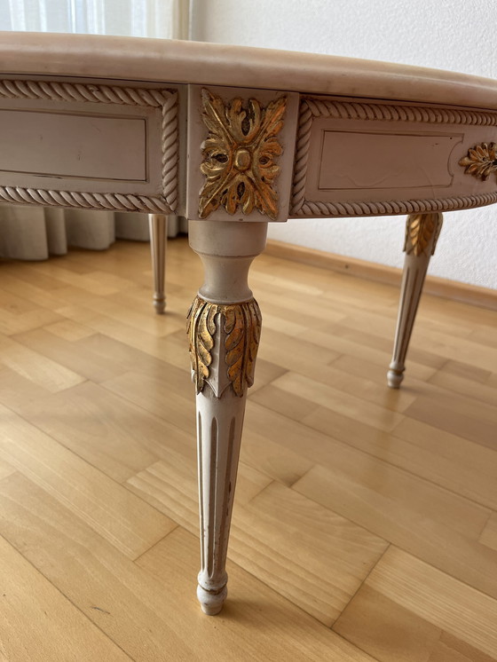 Image 1 of Coffee Table With Marble Top