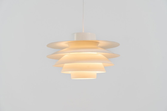 Image 1 of “Verona” Pendant Light By Svend Middelboe For Nordisk Solar (Denmark, 1960S).