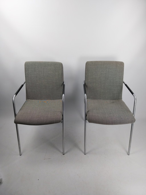 2 x Gelderland zoom chairs by Paul Young 1990s 