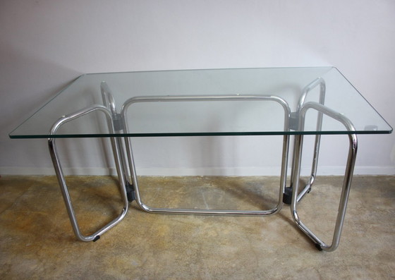 Image 1 of Table By Gastone Rinaldin Manufacturer Rima Italy Marked