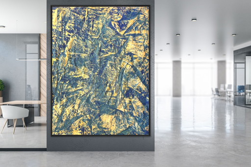 Jürgen Angeler - Blue Golden Marble