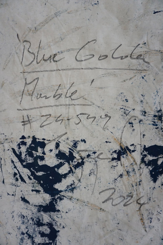 Image 1 of Jürgen Angeler - Blue Golden Marble