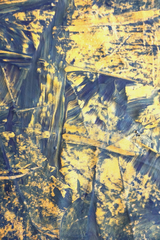 Image 1 of Jürgen Angeler - Blue Golden Marble