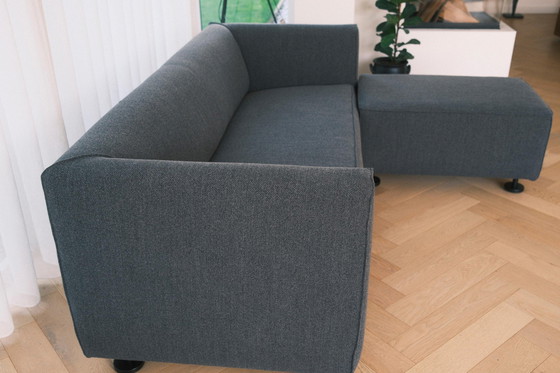 Image 1 of Refurbished Gelderland Sofa 4800 + Footstool