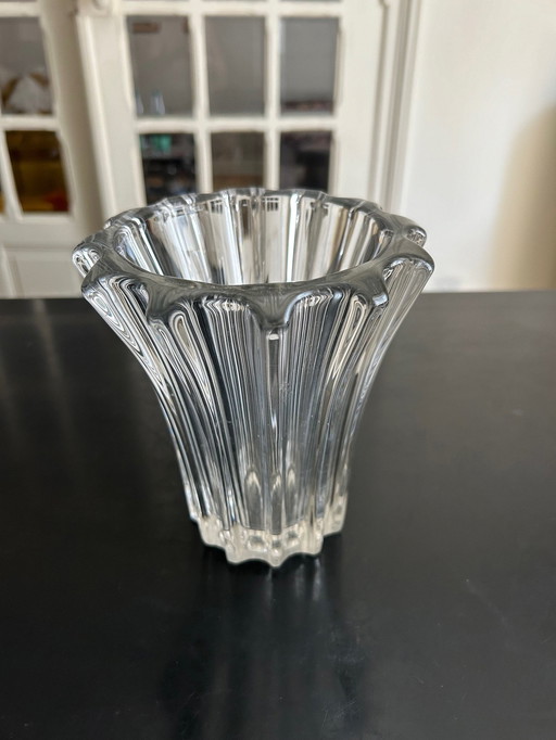 Pierre D'Avesn Crystal Vase