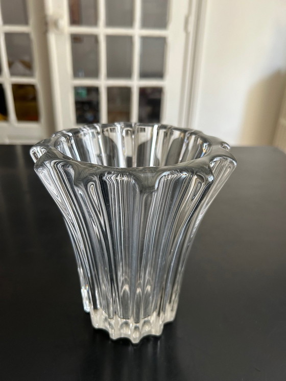 Image 1 of Pierre D'Avesn Crystal Vase