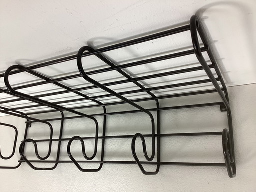 Vintage Ikea Wall Coat Rack Fran Wire Steel Minimalist