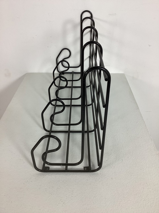 Image 1 of Vintage Ikea Wall Coat Rack Fran Wire Steel Minimalist