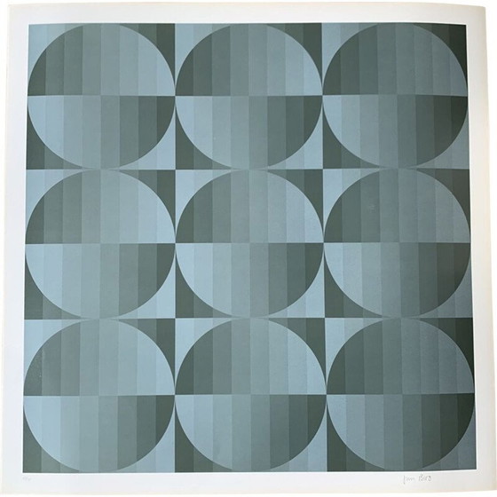 Image 1 of Fotolitografia d'epoca di Jim Bird, 1972