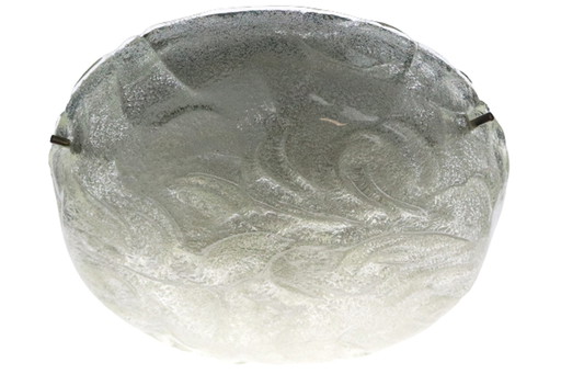 Vintage Iced glass plafonniere