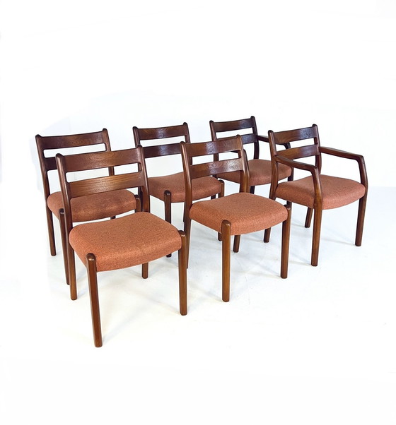 Image 1 of 6X Emc Møbler Dining Chair '70