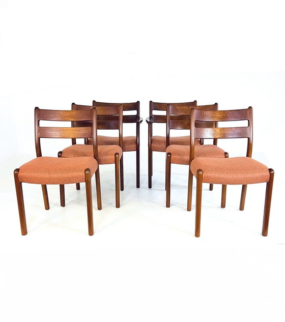 Image 1 of 6X Emc Møbler Dining Chair '70