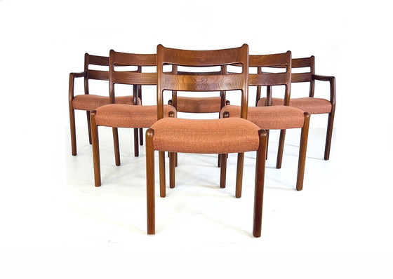 Image 1 of 6X Emc Møbler Dining Chair '70