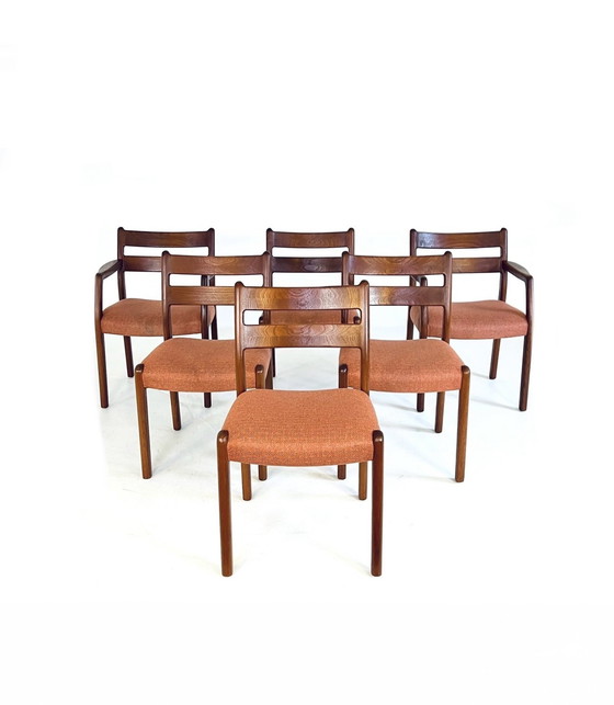 Image 1 of 6X Emc Møbler Dining Chair '70