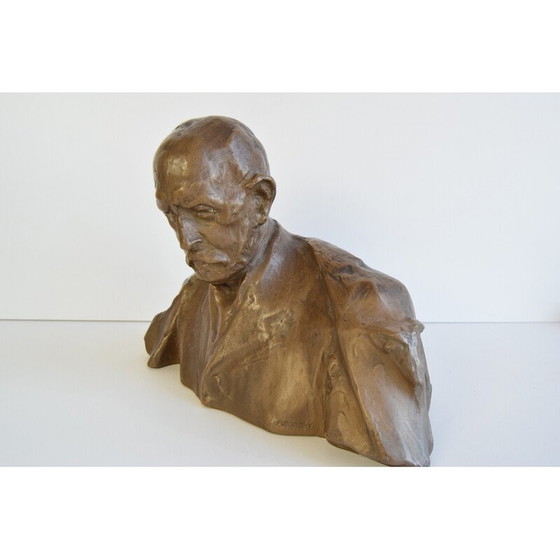 Image 1 of Vintage sculpture by Alois Jirásek for Karel Pokorný, Czechoslovakia 1950