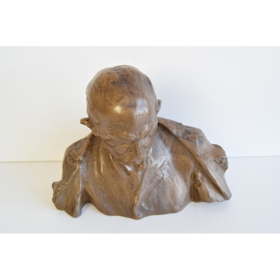 Image 1 of Vintage sculpture by Alois Jirásek for Karel Pokorný, Czechoslovakia 1950