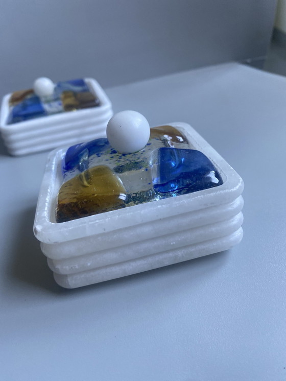 Image 1 of 2 Boites Murano Seventies