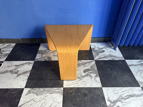 Image 1 of Mid - Century coffee table plywood Ekornes Stressless Norway