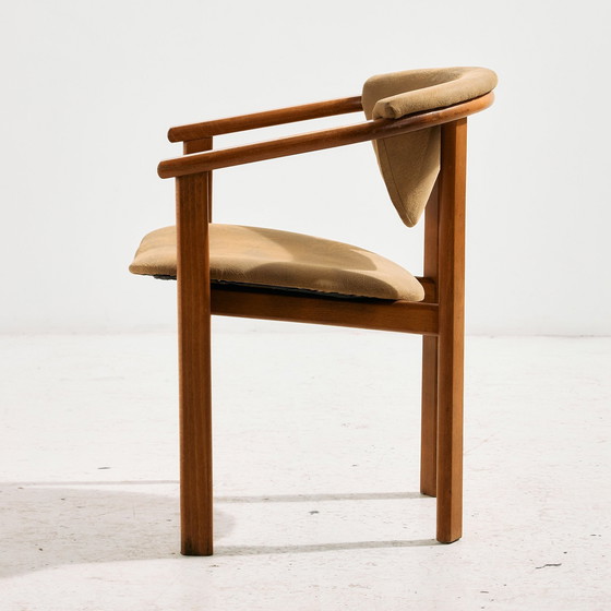 Image 1 of Mk10165 Beech Armchair