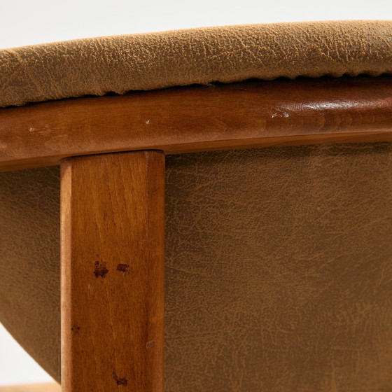 Image 1 of Mk10165 Beech Armchair