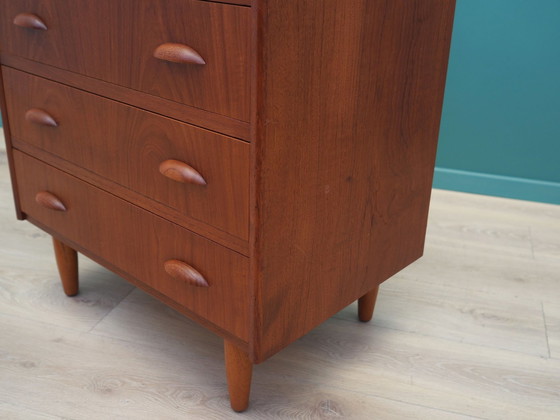 Image 1 of Teak Chest Of Drawers, Danish Design, 1970S, Production: Denmark